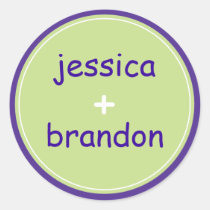 Custom Wedding Sticker 002 stickers