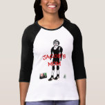 Custom Wrestling Mom Cartoon Tee Shirts