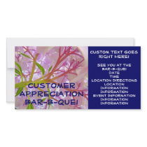 Customer Appreciation Bar-B-Que! cards invitations Photo Cards