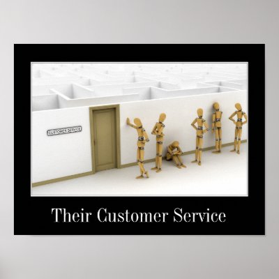 Customer Service gone wrong - Poster by casi_reisi