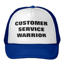 Customer service warrior hat