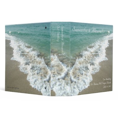 CustomInvites Destination or Cruise Wedding Binder by CustomInvites