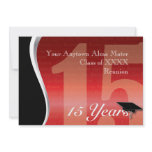 Customizable 15 Year Class Reunion invitations