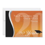 Customizable 20 Year Class Reunion invitations