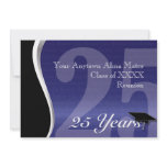 Customizable 25 Year Class Reunion invitations