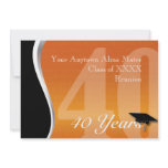 Customizable 40 Year Class Reunion invitations