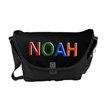 Customizable 4 letter name bag messenger bags