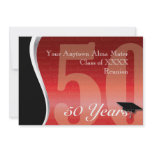 Customizable 50 Year Class Reunion invitations
