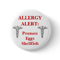 Customizable allergy button