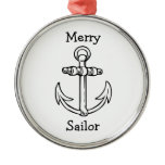 Customizable Anchor Ornament