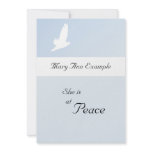 Customizable Announcement of Death / Passing