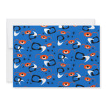 Customizable Atomic Retro Spiders Personalized Announcements