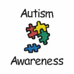 Customizable Autism Awareness Embroidered Tees