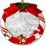 Customizable Baby Ornament Photo Cut Outs