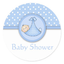 Customizable Baby Shower stickers