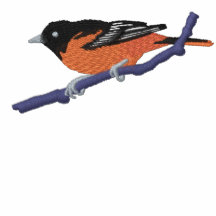 Customizable Baltimore Oriole Embroidered Hooded Sweatshirts