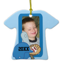 Customizable Baseball Sports Ornament