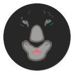 customizable beautiful black panther face.
