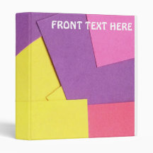 CUSTOMIZABLE BINDERS