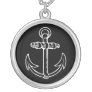 Customizable Black Anchor Custom Jewelry