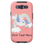 Customizable Blue Pegasus Galaxy S3 Cover