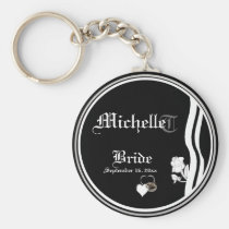 Customizable Brides Keepsake Keychain keychains