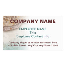 Customizable Business Cards - Sandy Beach