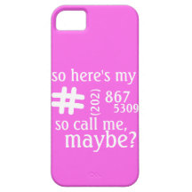 Customizable Call Me Maybe Phone Case iPhone 5 Cover