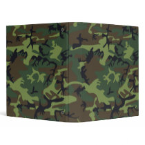 Customizable Camouflage Design Avery Binders