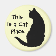Customizable Cat Fridge Magnet