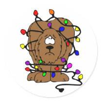 Customizable Christmas Card Envelope Seals
