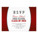 Customizable Class Reunion RSVP Personalized Announcements
