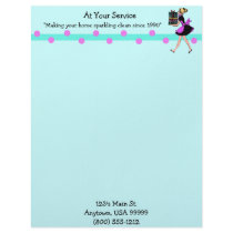 Customizable Cleaning Service Letterhead