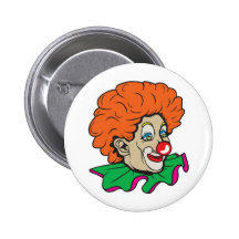 Customizable Clown! Pinback Button