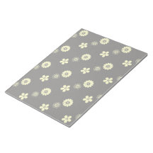Customizable Colour Floral Cutouts Notepad