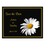 Customizable Daisy Save the Date Card Custom Invites