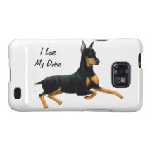 Customizable Doberman Pinscher Samsung Galaxy S Ca Galaxy SII Covers