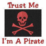 Customizable Embroidered Pirate Flag Tees, Sweats embroidered shirts