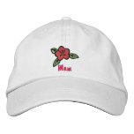 Customizable Emrboidered Flower Hat Embroidered Baseball Cap