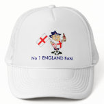 Customizable England Soccer Fan Mesh Hat