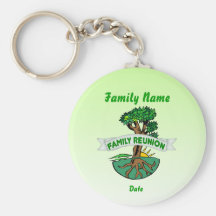 Customizable Family Reunion Key Chains