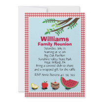 Customizable Family Reunion Picnic