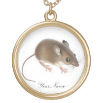 Customizable Field Mouse Necklace
