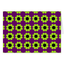 Customizable Flower Power Greeting Card