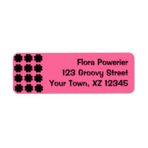 Customizable Flower Power Labels