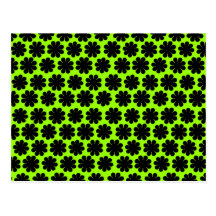 Customizable Flower Power Post Card