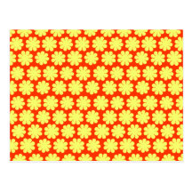 Customizable Flower Power Post Card