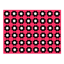Customizable Flower Power Post Card