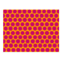 Customizable Flower Power Post Cards