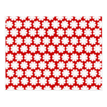 Customizable Flower Power Postcard